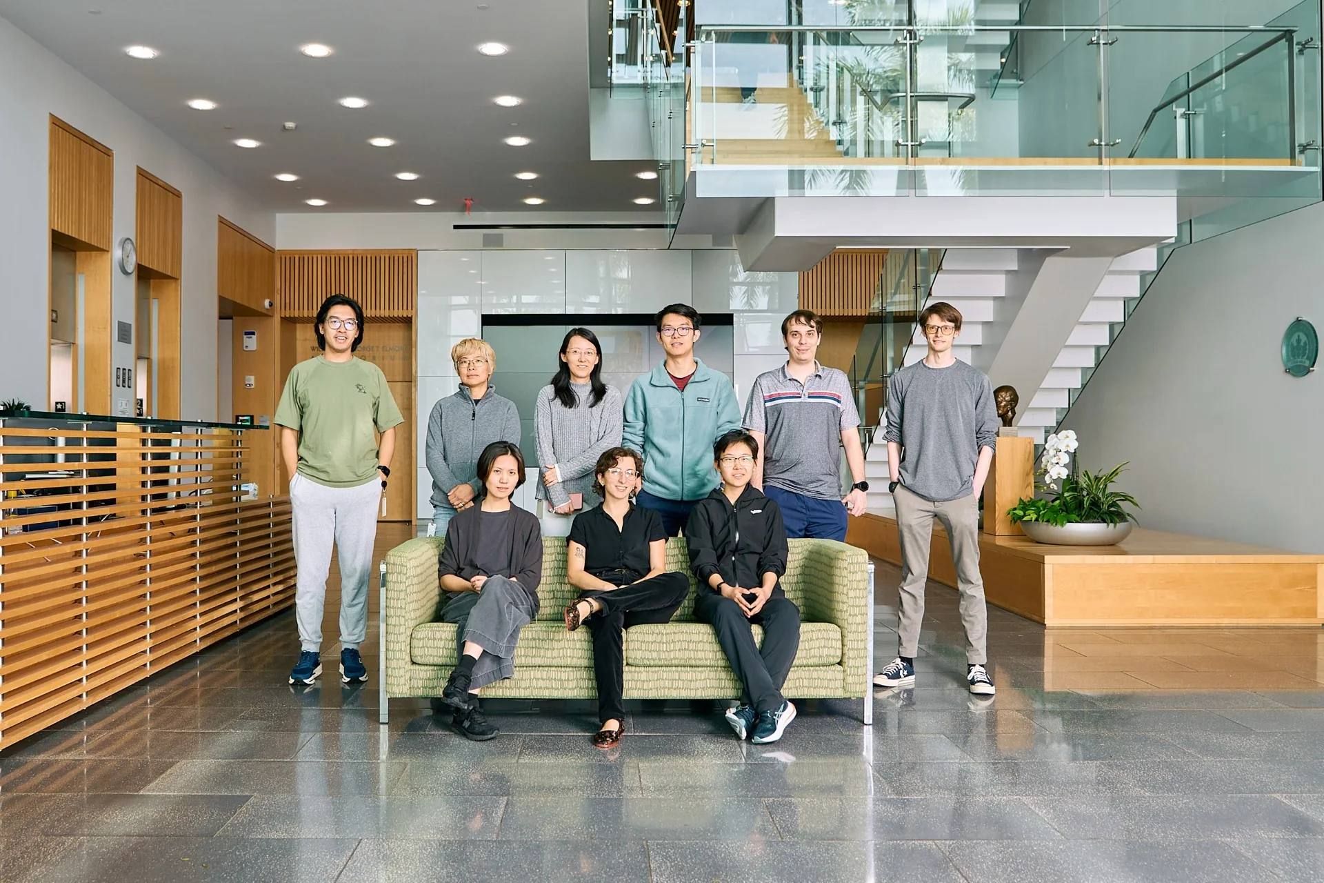 Wang Lab group photo at MPFI.