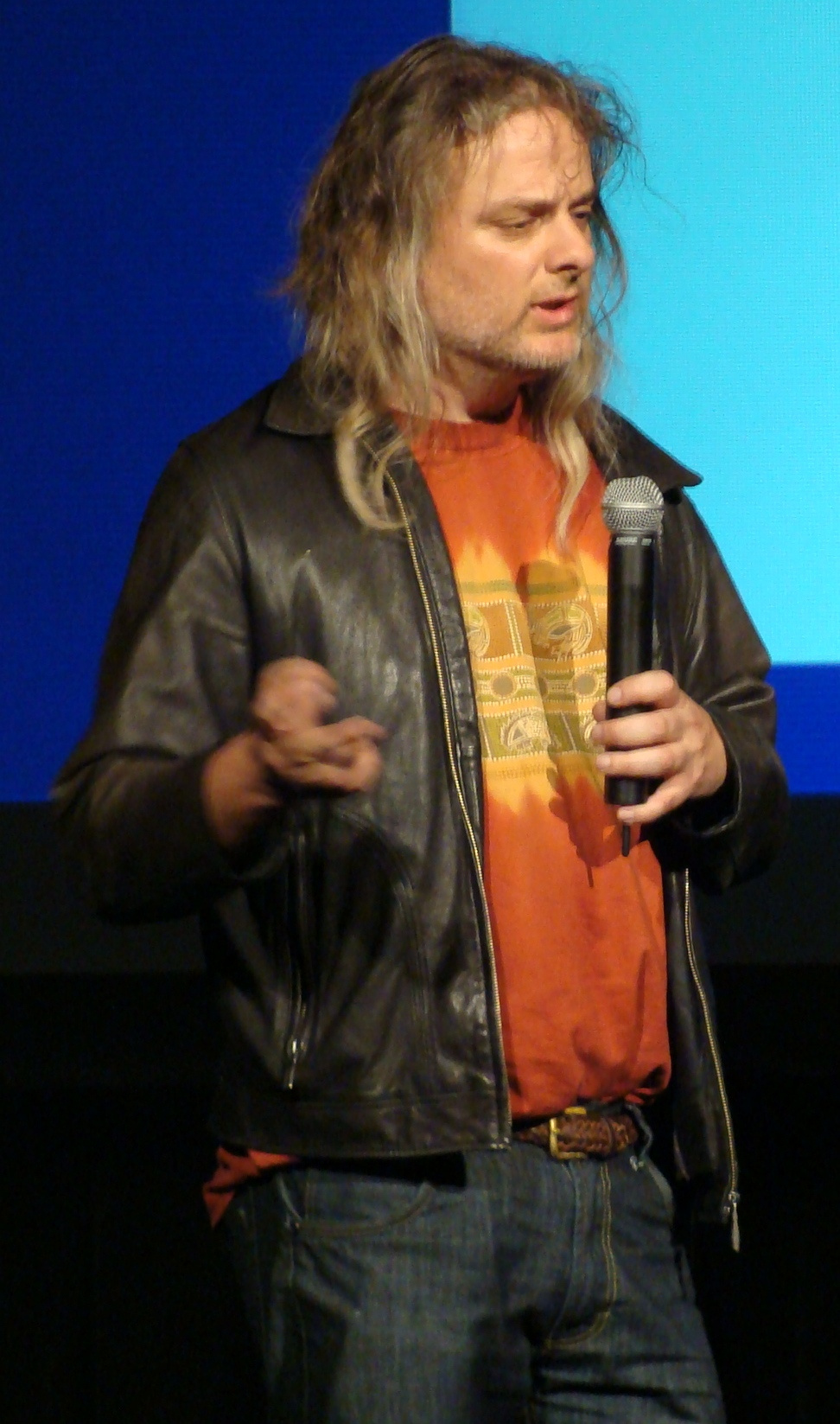 David Chalmers at the 'Toward a Science of Consciousness' conference, 2008.