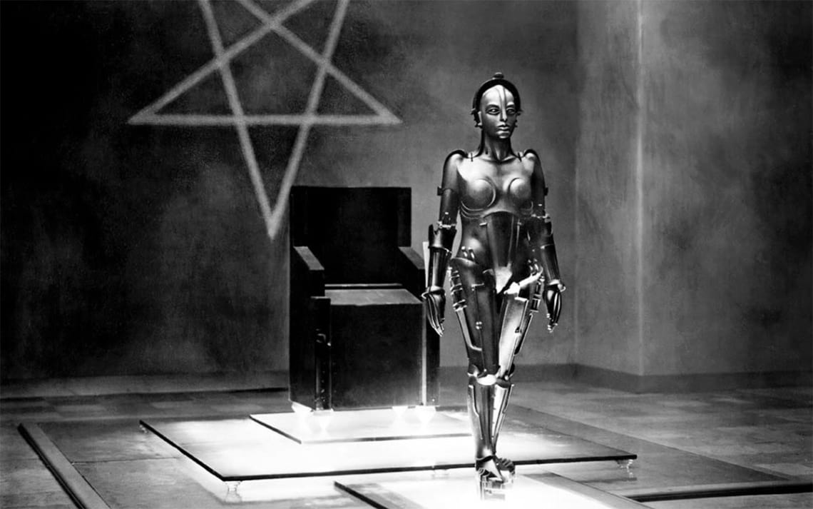 The Maschinenmensch from Fritz Lang's Metropolis